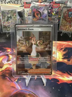 Pokemon TCG - 2025 Jasmine's Gaze 245/191 SIR Trainer Surging Sparks M/NM - Image 1
