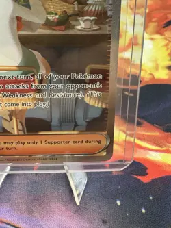 Pokemon TCG - 2025 Jasmine's Gaze 245/191 SIR Trainer Surging Sparks M/NM - Image 4