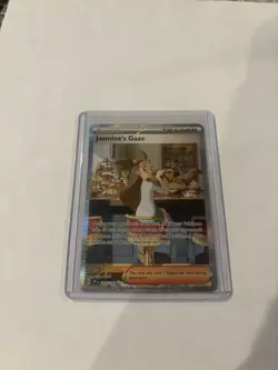 Pokemon TCG Jasmine’s Gaze 245/191 SIR Surging Sparks NM - Image 1