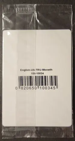 Pokemon TCG - Meowth 53/83 NM Holo [SEALED] Toys R Us Promo - Image 2