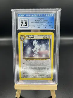 Togetic 16/111 Neo Genesis Holo Pokemon Card CGC GRADED 7.5 NEAR MINT + - Image 1