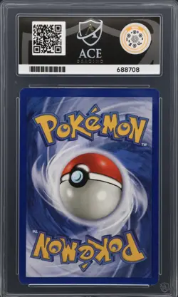 Pokemon Gengar Fossil Holo Card 1999 5/62 Rare ACE GRADED 7 Near Mint - Image 2