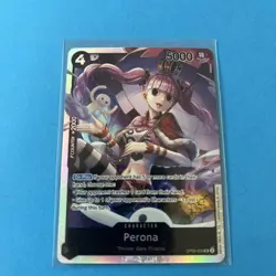 One Piece Perona op06-093 SR Wings of the Captain English NM - Image 1
