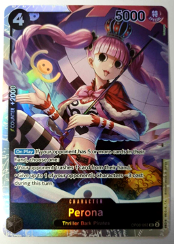 One Piece Wings of the Captain - Perona - Super Rare SR - OP06-093 NM - Image 1