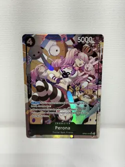 One Piece Card Perona OP06-093 SR Alt Art Wings of the Captain English NM/M - Image 1