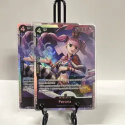 2x- Perona - OP06-093 SR - One Piece CCG - Wings Of The Captain NM - Image 1