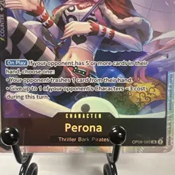 2x- Perona - OP06-093 SR - One Piece CCG - Wings Of The Captain NM - Image 3