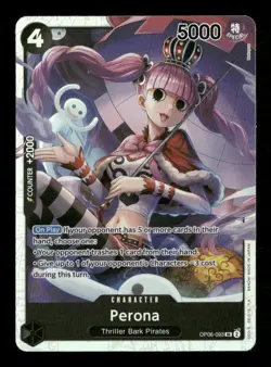 Perona OP06-093 One Piece Wings of the Captain SR NM English - Image 1