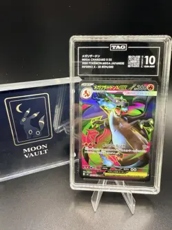 Mega Charizard X ex SR 094/080 Inferno X M2 Pokemon Card Japanese TAG 10 Not PSA - Image 1