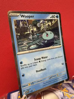 Wooper Cosmos Holo Black Star Promo - SVP155 Pokemon Card NM #435 - Image 2