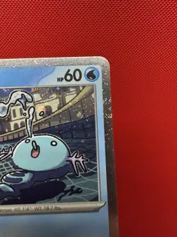 Wooper Cosmos Holo Black Star Promo - SVP155 Pokemon Card NM #435 - Image 4