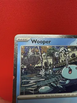 Wooper Cosmos Holo Black Star Promo - SVP155 Pokemon Card NM #435 - Image 5