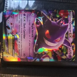 Pokemon TCG Gengar EX 34/119 Phantom Forces Ultra Rare Card - Image 1