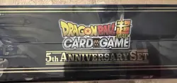 Dragon Ball Z 5th Anniversary Set Sealed New Card Set Boosters Sleeves SCR PACK - Image 3