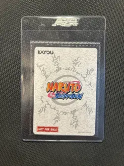 PSA Magazine x Kayou Exclusive NARUTO Uzumaki PROMO CARD December NEW IN HAND!! - Image 2