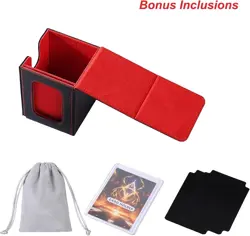 MTG Deck Box for Commander Display,Card Deck Box Fits 100 Double Sleeved Cards, - Image 2