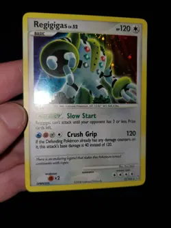 Regigigas 15/146 Holo Bleed Rare Pokemon TCG Card DP Legends Awakened NM - Image 4