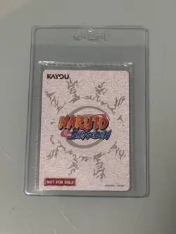 PSA Magazine X Kayou Exclusive Naruto Uzumaki SEALED Promo Card NM December 2025 - Image 2