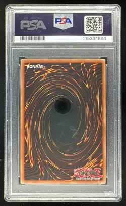 2004 Yu-Gi-Oh! Starter Deck Kaiba Evolution #SKE001 Blue-Eyes White Dragon PSA 9 - Image 2