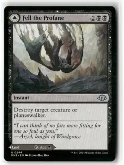 Fell The Profane MTG MH3 Magic NM - Image 1