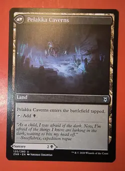 MTG: ZENDIKAR RISING, PELAKKA PREDATION / / PELAKKA CAVERNS, REG, 120/280 NM - Image 2