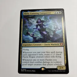 Alela, Cunning Conqueror Magic Wilds of Eldraine Regular Non-foil - Image 1
