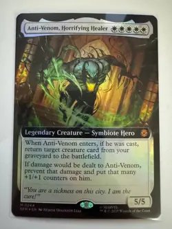 Anti-Venom, Horrifying Healer (Extended Art FOIL) Marvel's Spider-Man NM M 0244 - Image 1