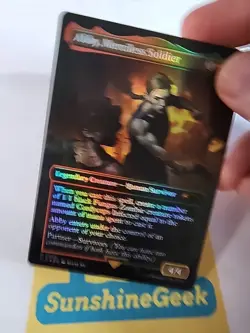 Abby, Merciless Soldier (Rainbow Foil) Secret Lair Last Of Us Foil - Image 2