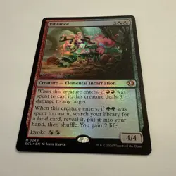 Vibrance FOIL 249 Lorwyn Eclipsed ECL MTG Mythic Unplayed Mint Elemental M/NM - Image 3