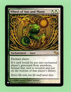 MTG - WHEEL OF SUN AND MOON 243/301 2009 - Image 1