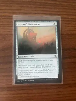 1x Hazoret's Monument (#229) Mint/NM Magic:the Gathering MTG Amonkhet - Image 1