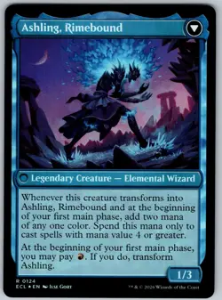 Ashling, Rekindled Foil R Lorwyn Eclipsed 124 NM - Image 2