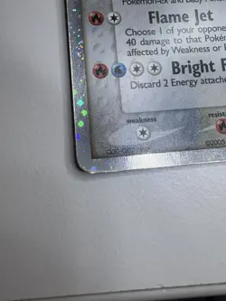 Salamence ex 103/107 Deoxys Holo Pokemon 2005 Ultra Rare - HP Condition - Image 3