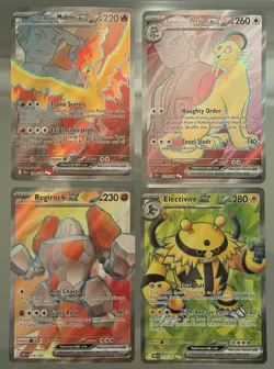 Pokemon TCG Destined Rivals Ultra Rare Lot Of 4 - Pack Fresh - Image 4