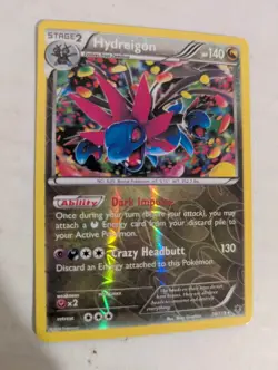 Pokemon - Hydreigon - 74/119 - Rare Holo - Reverse Holo - XY - Phantom Forces - - Image 2