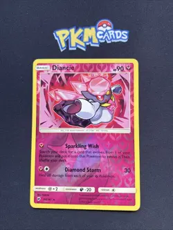 Pokemon TCG Diancie Burning Shadows 94/147 Reverse Holo Rare LP. - Image 1