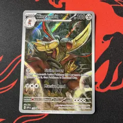 Pokemon TCG Kingambit SV: Scarlet & Violet Promo SVP 130 NM - Image 1