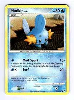 Mudkip Supreme Victors #116 (2009) Common NM Pokemon - Image 1