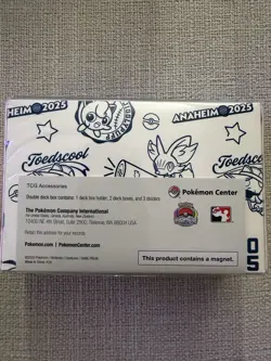 2025 Pokemon World Championship Anaheim Exclusive Varsity Double Deck Box - Image 2