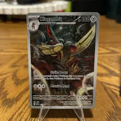 Pokemon Kingambit 130 Sv: Scarlet & Violet Promo Cards Holo - Image 1