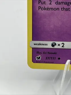 Haunter 37/111 Sm-Crimson Invasion Regular Pokemon Card 2017 NM - Image 2