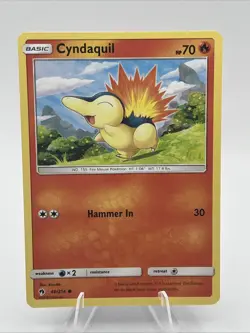 Cyndaquil 40/214 Sm-Lost Thunder Regular Common Near Mint Pokemon TCG Card 2018 - Image 1