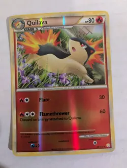 Quilava 49/123 Heartgold & Soulsilver Reverse Holofoil - LP Pokemon 2010 - Image 1