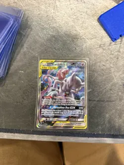 Pokemon TCG 2019 Mewtwo & Mew GX Tag Team Black Star Promo SM191 - Image 1
