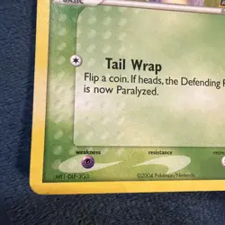 Ekans 55/109 EX Team Rocket Returns Stamped Reverse Holo Pokemon TCG Card LP - Image 5