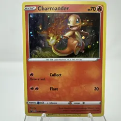 Charmander SWSH092 NM Promo Rare Holo Foil Pokemon Card - Image 1