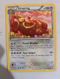 Ursaring RC16/RC25 Legendary Treasures: Radiant Collection Holo Stars Pokemon - Image 1
