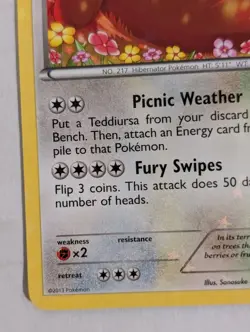 Ursaring RC16/RC25 Legendary Treasures: Radiant Collection Holo Stars Pokemon - Image 5