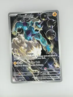 2025 Pokemon Scarlet & Violet Thundurus (Pokemon Center Exclusive) 209 NM - Image 1