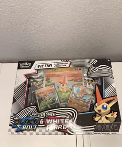 Pokemon Victini Illustration Collection SV Black Bolt & White Flare Box - Image 1